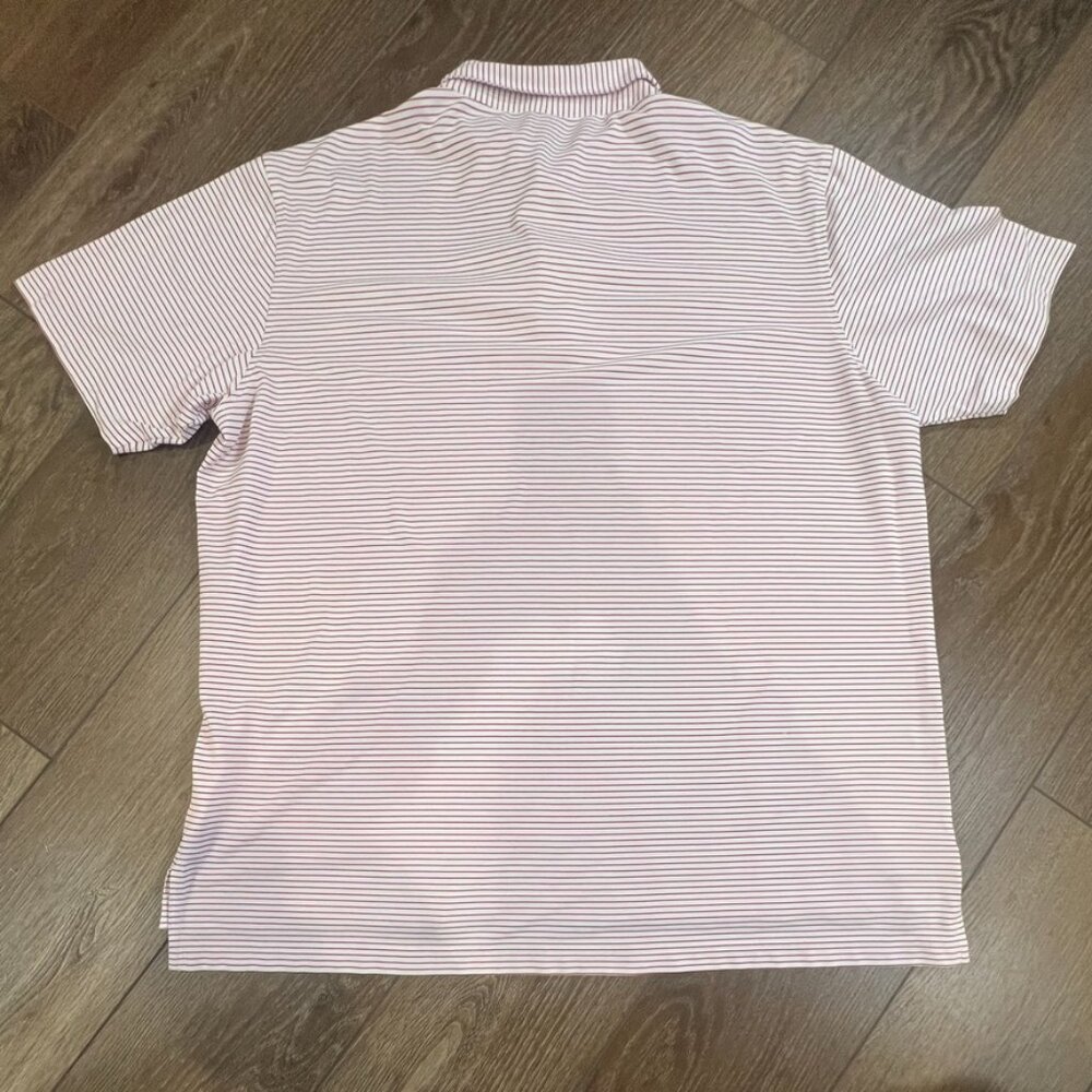 Peter Millar Men's Fire Island Grouper Stripe Stretch Polo Men's XXL Golf - Picture 8 of 8